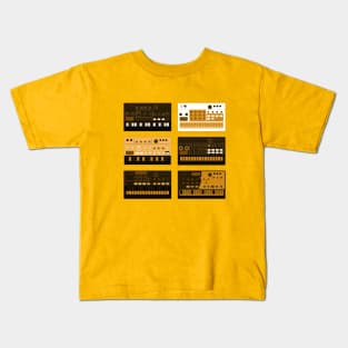 Electronic Musician Volca Synth, Drum Machine, Sampler Kids T-Shirt